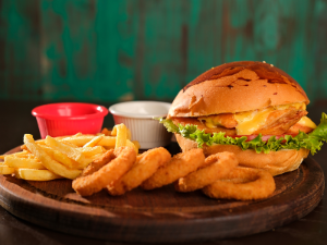TAVUK BURGER MENU