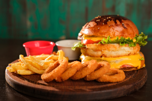 DOUBLE BURGER MENU